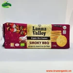 Bánh gạo vị BBQ xông khói hữu cơ Lanna Valley 100g