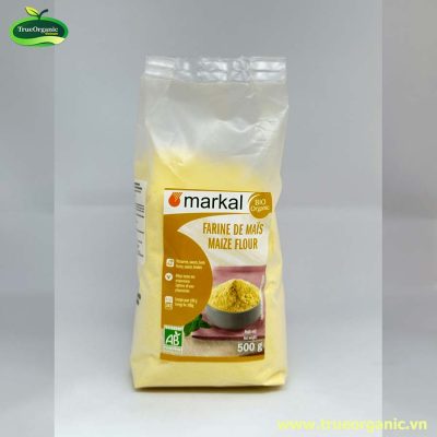 Bột bắp hữu cơ hạt mịn markal 500g