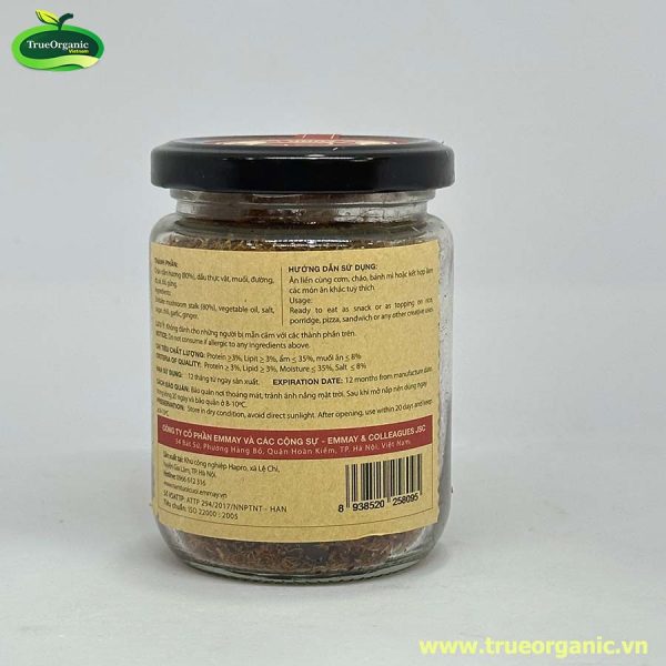 Chà bông nấm cay ngọt 100g