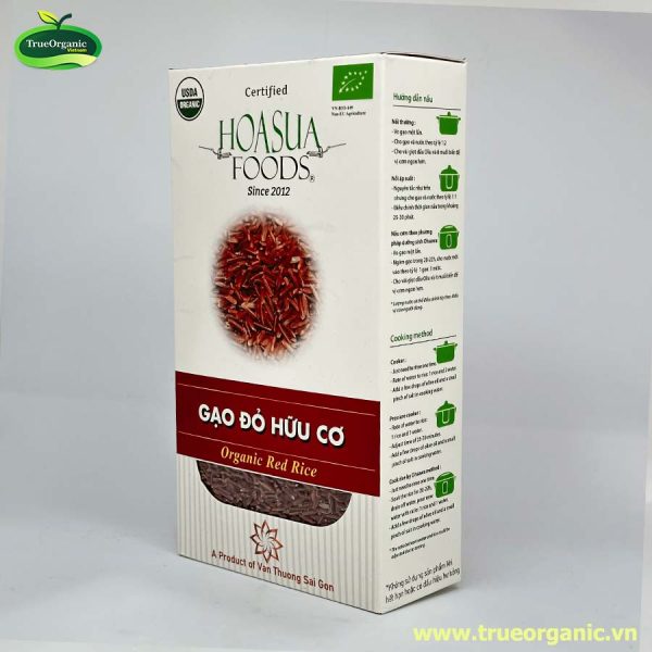 Gạo đỏ hữu cơ hoa sữa 1kg