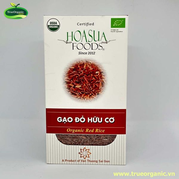 Gạo đỏ hữu cơ hoa sữa 1kg