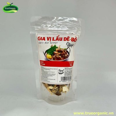 Gia vị lẩu dê – bò vipep hũ 115g