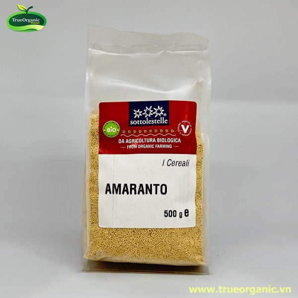 Hạt dền amaranth hữu cơ sotto 500g