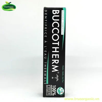 Kem đánh răng hữu cơ than hoạt tính Buccotherm 75ml