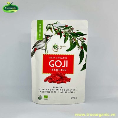 Kỷ tử hữu cơ Organic Life 200g