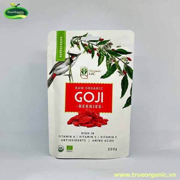 Kỳ tử hữu cơ Organic life 200g