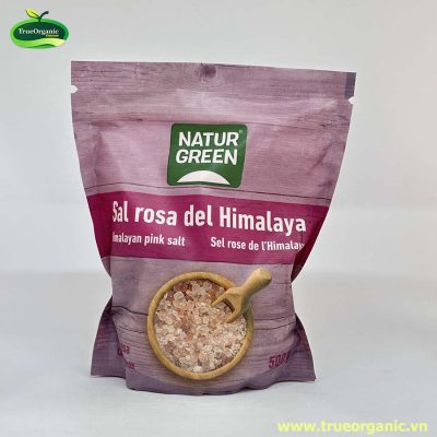 Muối hồng Himalaya Natugreen dạng hạt