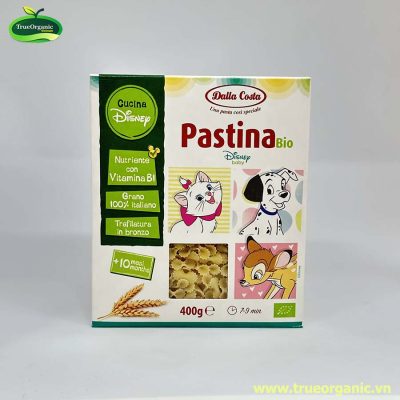 Nui nơ pastina hữu cơ 400g Dalla Costa