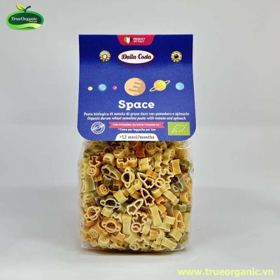 Nui rau củ hữu cơ hình Space Dalla Costa 200g