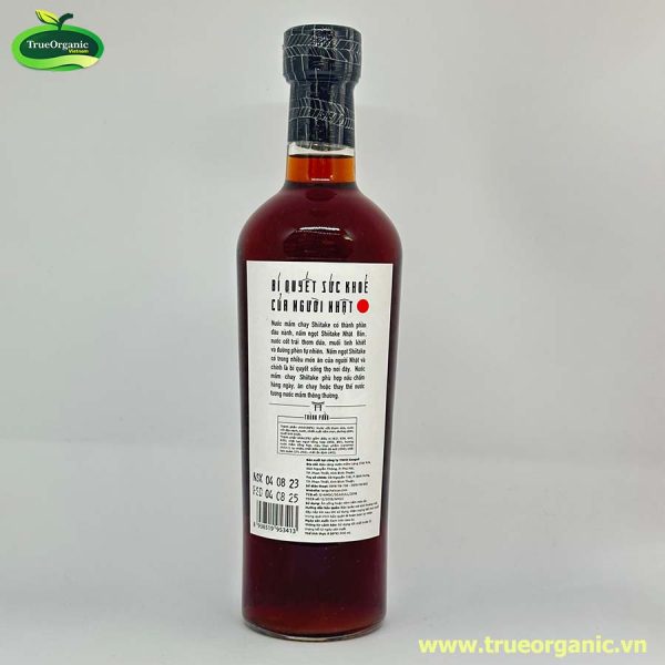 Nước mẵm chay Shiitake 500ml