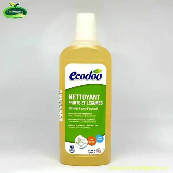 Nước rửa rau củ hữu cơ sinh học Ecodoo 750ml