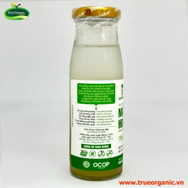 Nước uống mật hoa dừa Sokfarm 200ml