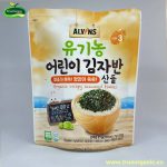 Rong biển rắc cơm hữu cơ vị rau củ alvins 21g