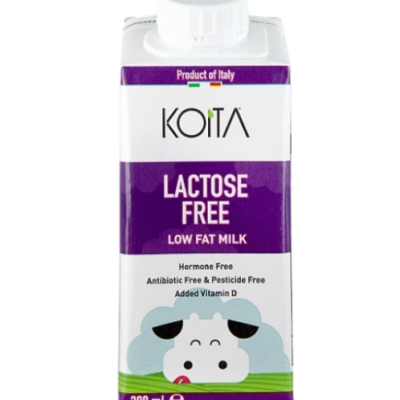 SỮA HỮU CƠ KOITA ÍT BÉO KHÔNG LACTOSE 200ML