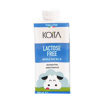 SỮA BÒ NGUYÊN KEM KHÔNG LACTOSE KOITA 200ML