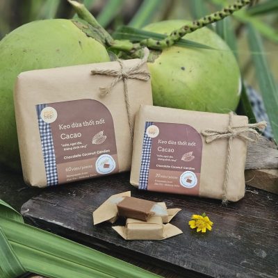 KẸO DỪA THỐT NỐT CACAO 40 VIÊN